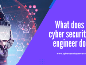 What does a cyber security engineer do