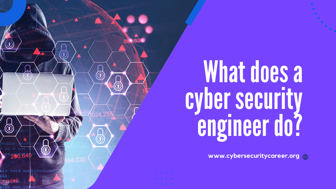 What does a cyber security engineer do